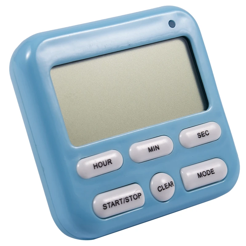 Цифровой кухонный таймер Громкая сигнализация/немой мигающий супер сильная