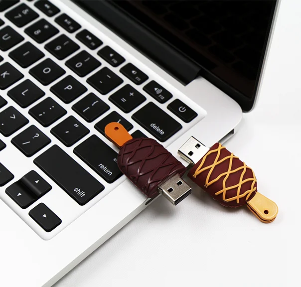 Usb флеш накопитель в виде мороженого шоколада 4 ГБ 8 16 32 64 128 256 ГБ|USB флэш-накопители|