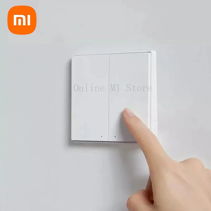

Умный выключатель Xiaomi Aqara D1, дистанционное управление, ZiGBee, Wi-Fi, беспроводной ключ D1, работает с приложением Mijia, оригинал