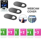 Крышка затвора для телефона веб-камеры Магнитный слайдер крышка камеры с салфетками Очистка для iPhone объектива ноутбука Наклейка конфиденциальности с упаковкой