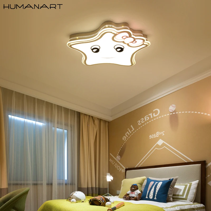 Современная мультяшная пентаграмма для мальчиков и девочек потолочный