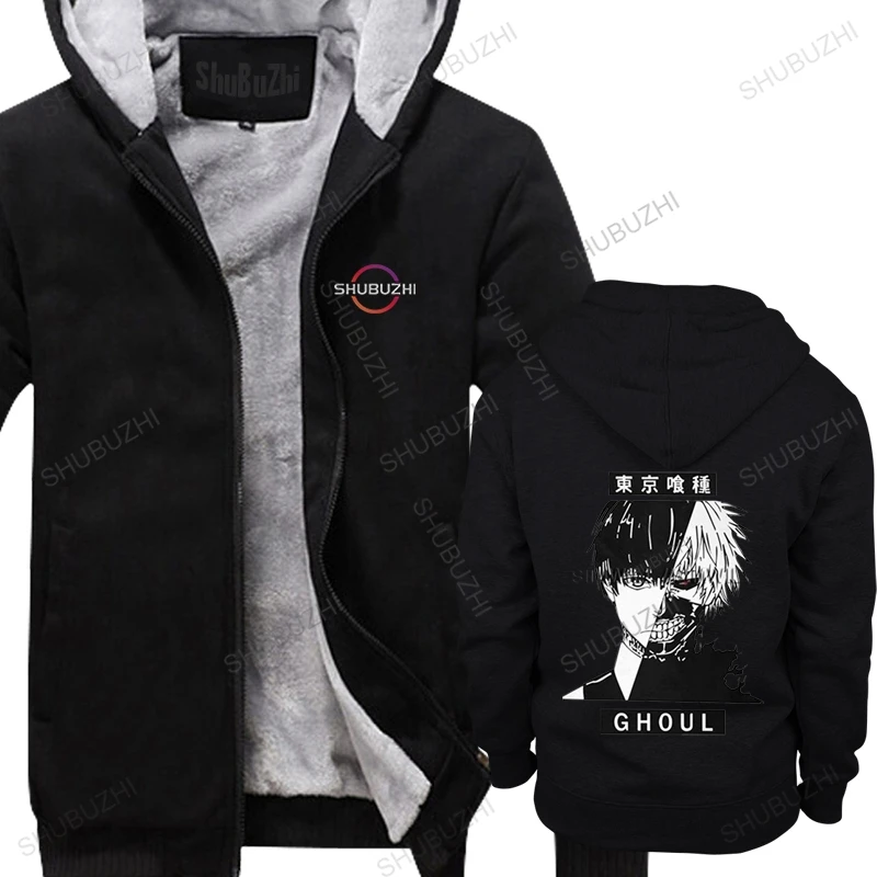 

Novelty Ken Kaneki Anteiku Coffee winter hoody Men Cotton hoodie Print Tokyo Ghoul Harajuku Anime thick hoodies Fashion