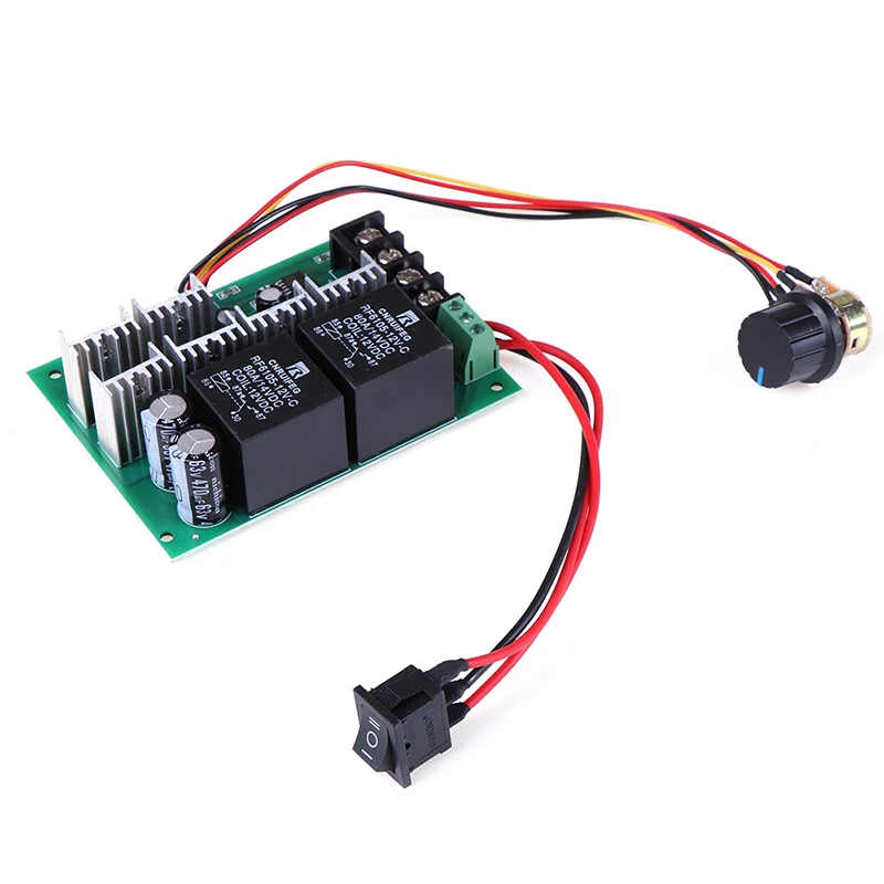 

1PCS DC 12/24/36/48v 40a Pwm Motor Speed Controller Pwm Reversible Switch