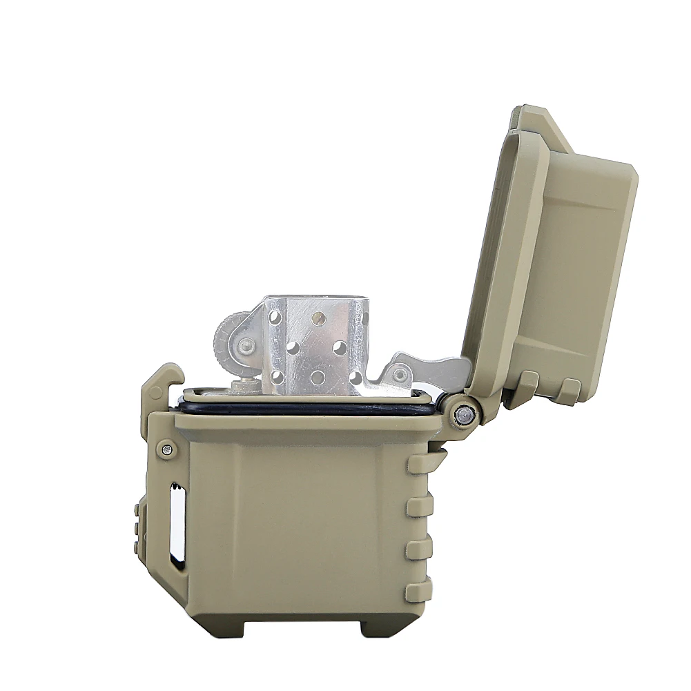 

Outdoor Multitool Tools Tactical Lighter Storage Case Universal Portable Box Holder For Zippo Inner Tank Camping Survival Tool