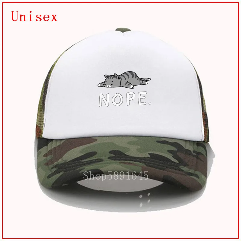 Nope Not Today Белая Женская бейсбольная кепка на заказ Кепка с логотипом лидер продаж