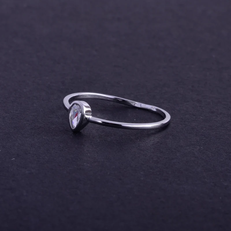 Женское кольцо из белого золота FFGems настоящее 10 к 0 35 карат ювелирное изделие для