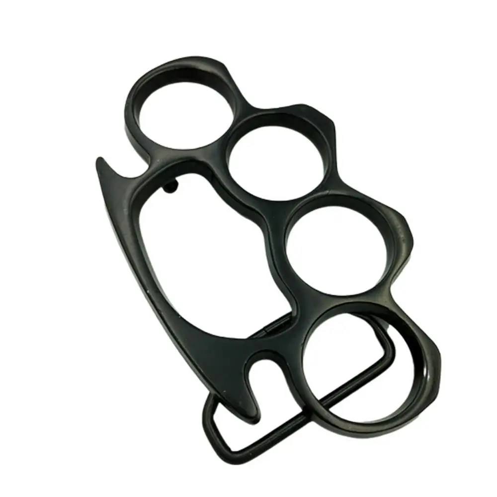 One Pc Black Fashion Novel Belt Buckle Gothic Stainless Steel Streetwear Style Knuckle Costume Metal Mens Accessory |