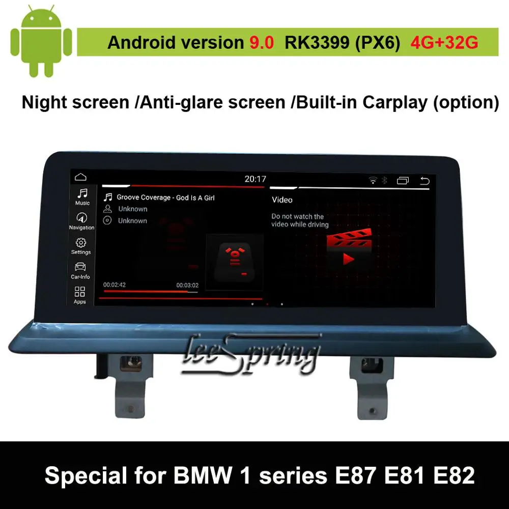 Автомобильный мультимедийный плеер на Android 9 0 для BMW 1 серии E87 E88 E81 E82
