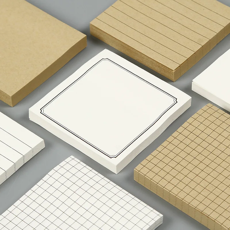 Простые блокноты для записей 80 листов/блокнот милый планировщик блокнот стикеры