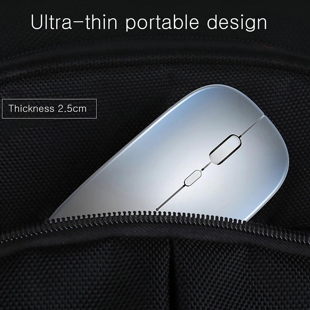 

LED Backlit Rechargeable Wireless Silent Mouse USB Mouse Ergonomic Optical Gaming Mouse Desktop PC Laptop Mouse