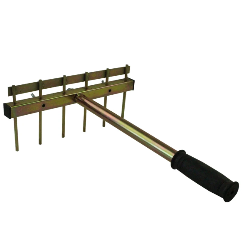 Портативный садовый культиватор со стальными брусками аэратор для копания