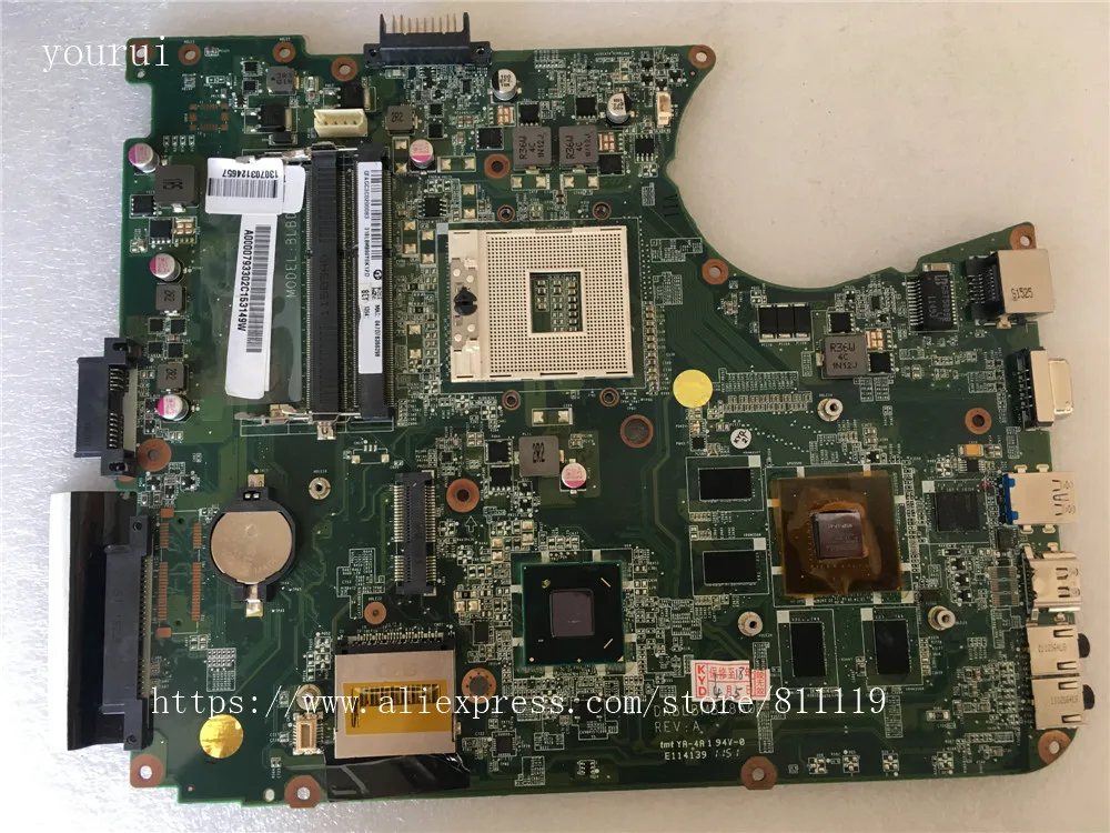 

Материнская плата yourui для ноутбука Toshiba удовлетворенность L770 L775 DABLBMB28A0 A0000793320 100% ТЕСТ ОК