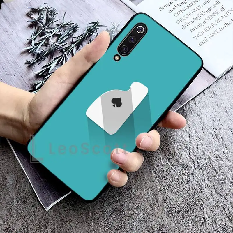 

Simple poker monochrome Phone Case For Xiaomi Mi A1 A2 5 6 6PLUS 8 9 SE Lite MIX 2 2S MAX 2 3 Pocophone F1 cover funda coque
