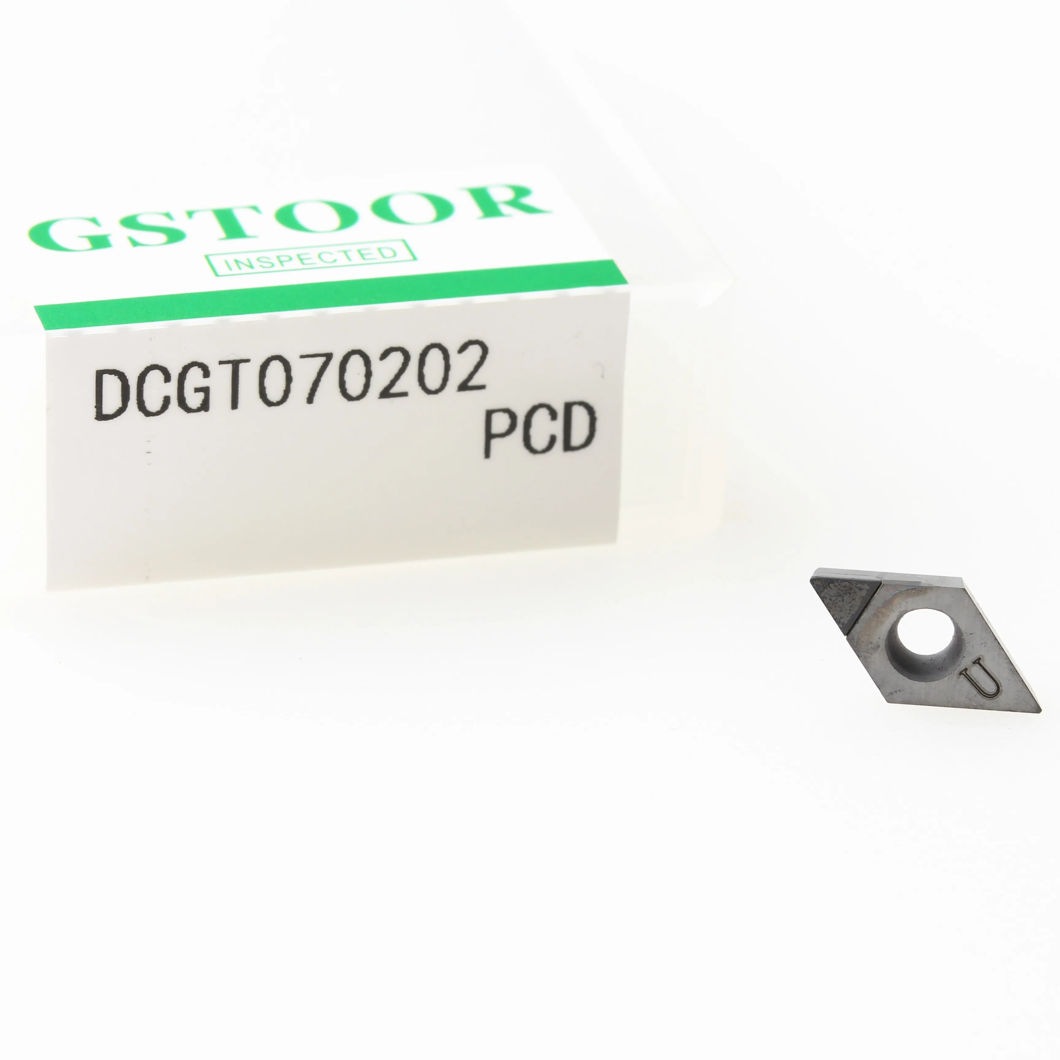 2 шт. DCGT070204/02 DCGT11T302/04/08 PCD CBN внешний токарный инструмент резак лезвие CNC s высокое
