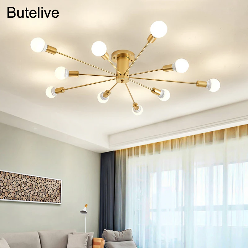 Промышленный светодиодный потолочный светильник современный - Цена: 8275.56