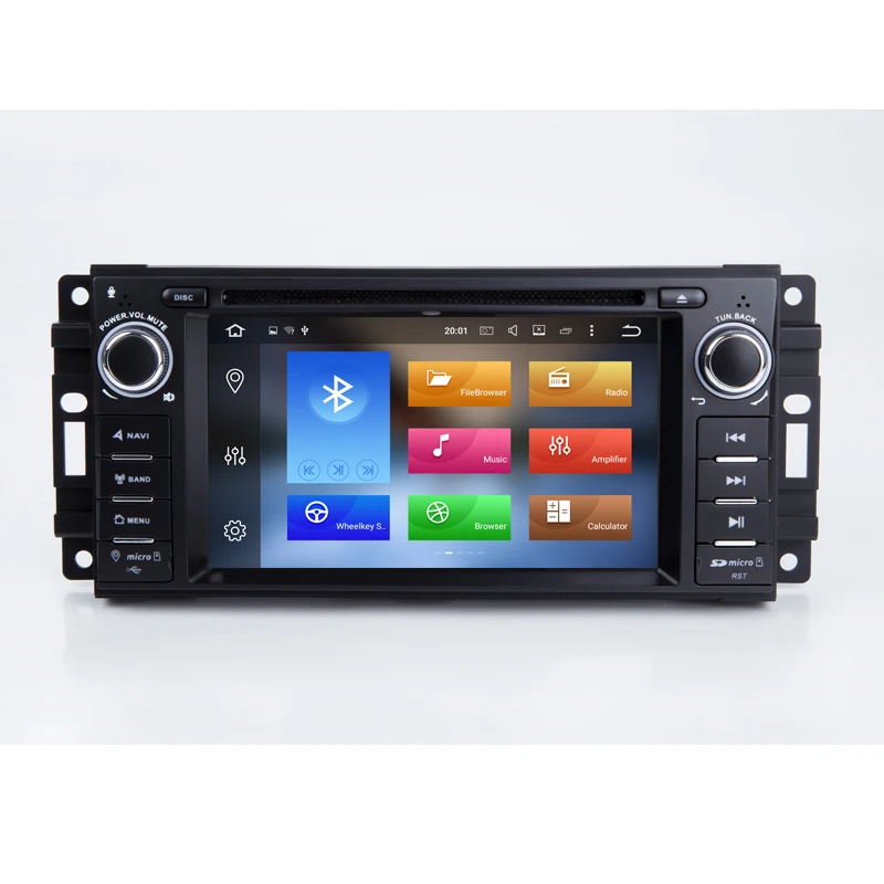 Восьмиядерный Android 10 0 автомобильный DVD для Jeep Patriot 2009 2011 Chrysler 300C 2008 2010 & Sebring 2007