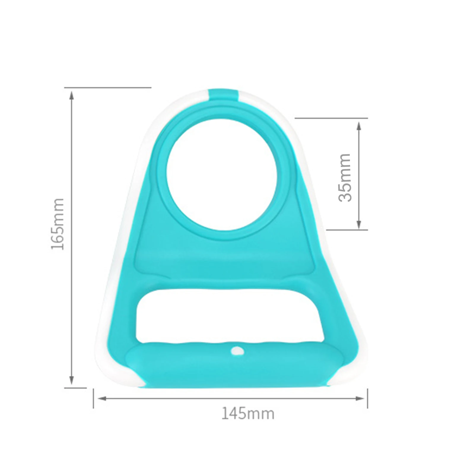 

Bottled Water Handle Wavy-designed Grip Labour Saving TPR Pail Carrying Tool for Home