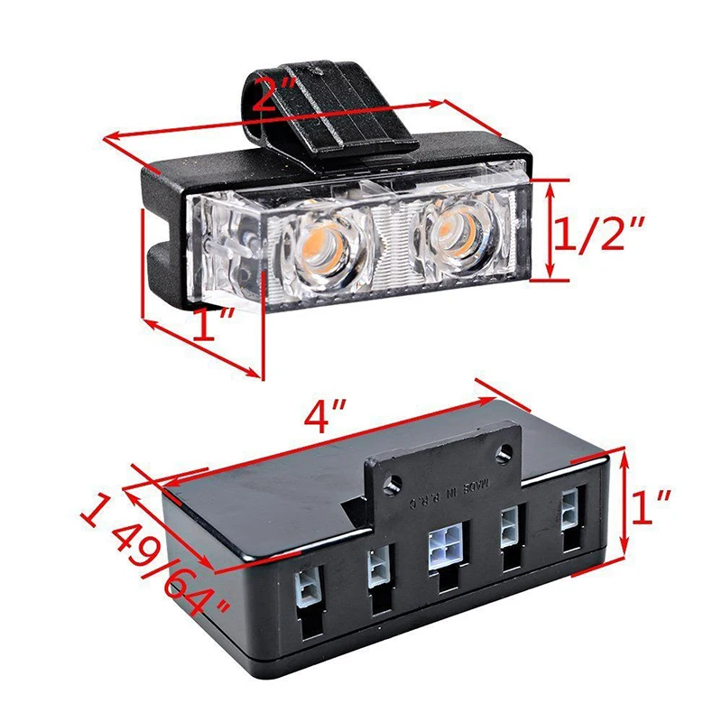 AEING 8x2 беспроводной светодиодный фонарик аварийный стробоскоп автомобильный