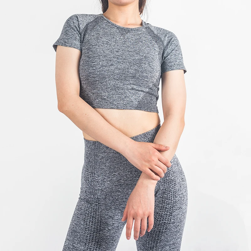 Комплект для йоги из 2 предметов одежда тренировок женское платье женские