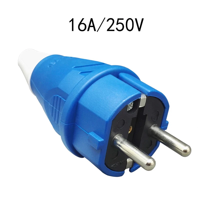 5 шт. европейская водонепроницаемая розетка 16 А электрическая штепсельная вилка