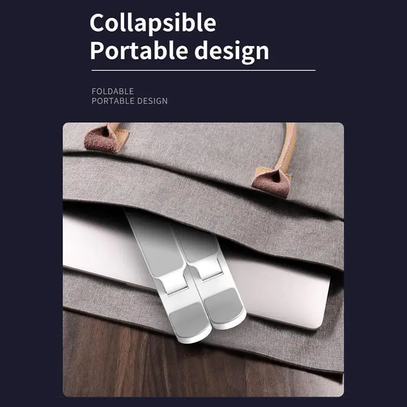 Металлическая переносная подставка для ноутбука Macbook Pro охлаждающая r12|Подставка