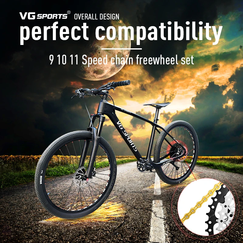 Спортивная Сверхлегкая кассета VG 8 9 10 11 скоростей в MTB для горного велосипеда