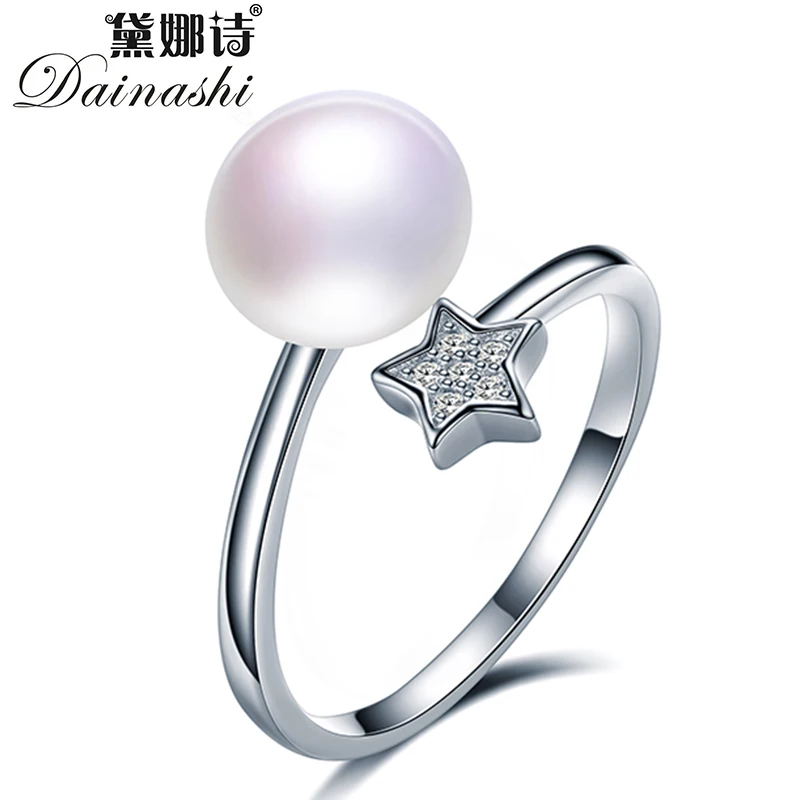 Модное дизайнерское Открытое кольцо Dainashi из стерлингового серебра 925 пробы со