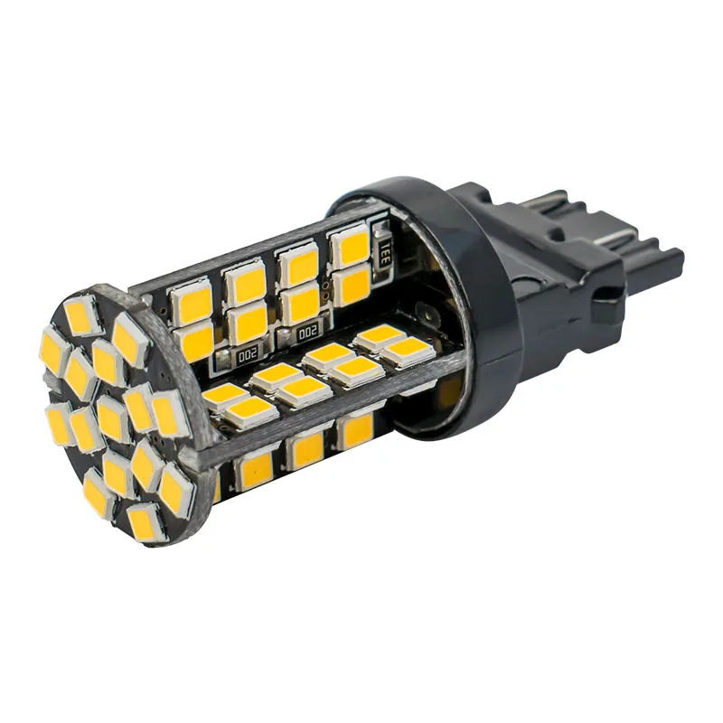 Светодиодные Автомобильные фары T25 3157 P27/7W 79 smd дневные ходовые огни сигнал