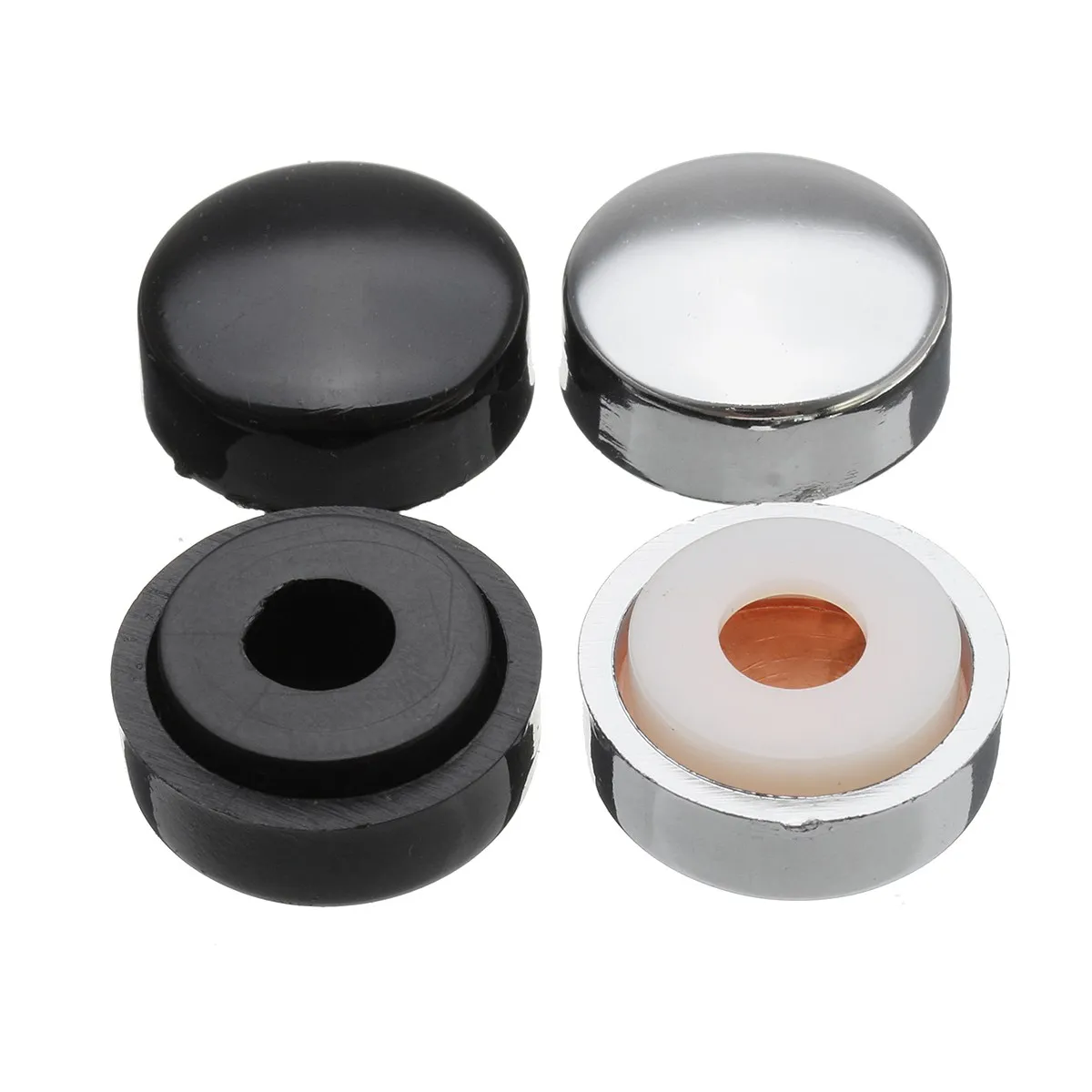 Hot Sale 4pcs/Set Car Truck Van License Plate Frame Screw Cap Bolt Caps Covers Kit | Автомобили и мотоциклы