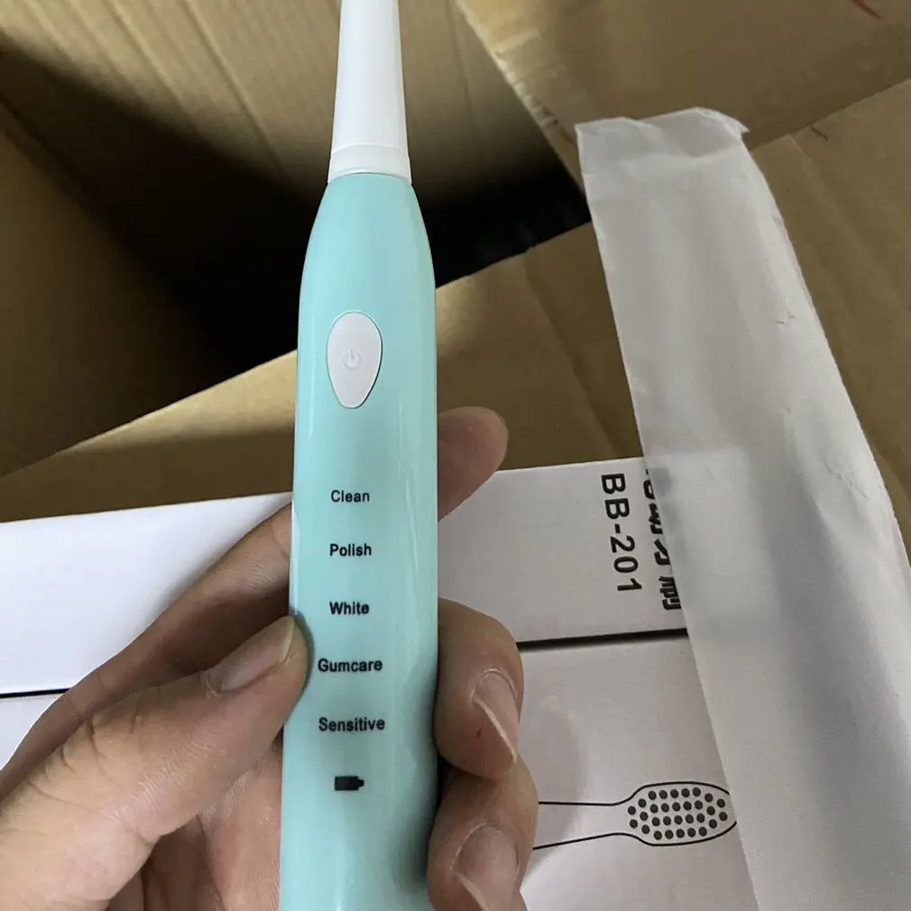 

Electric Toothbrush Adult Rechargeable Toothbrush Sonic Automatic Soft Toothbrush Waterproof Usb Charging