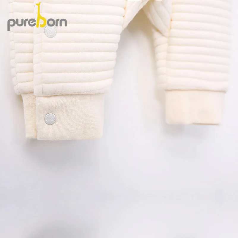 Pureborn/детская одежда; Детский комбинезон; хлопковая одежда для новорожденных; комбинезон; Детский костюм для девочек и мальчиков с героями мультфильмов; один предмет