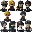 Фигурка аниме рассекающий демонов, ПВХ модельная фигурка Tanjirou, 10 шт.компл.