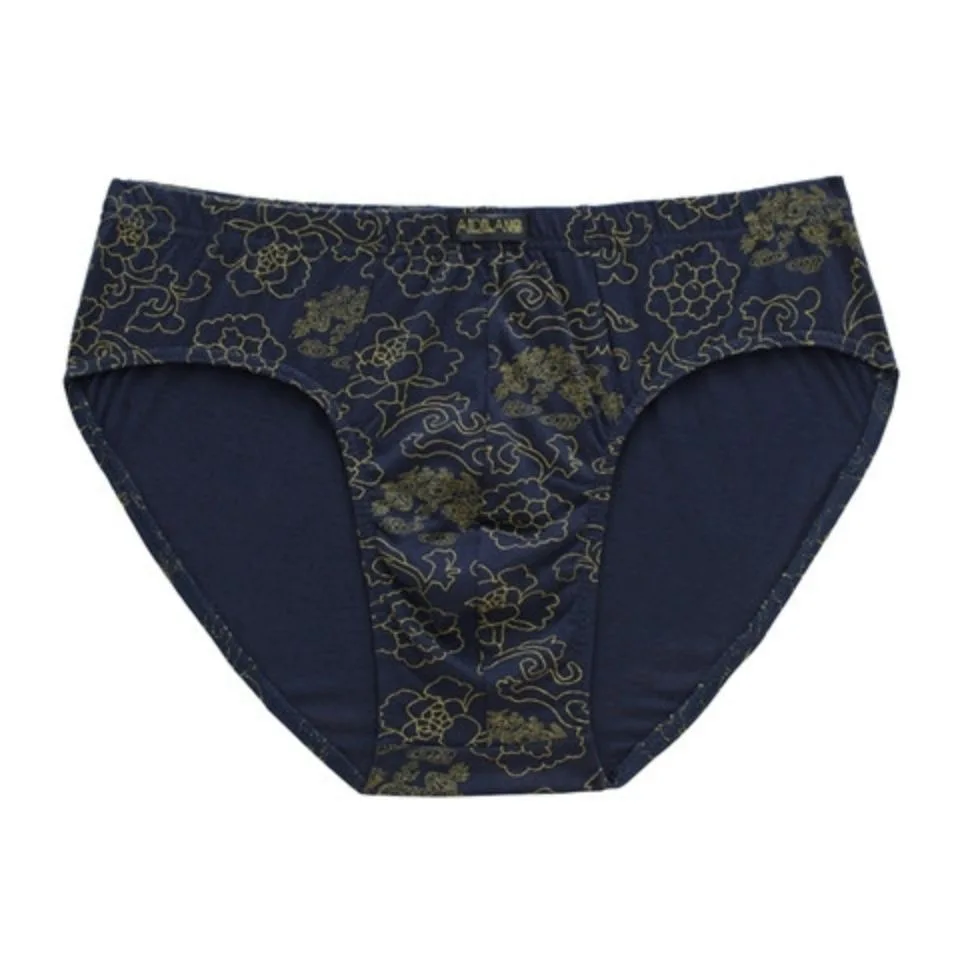 6pcs/lot Underpants Panties Male Male Underwear Men Briefs Comfortable Men Printing Underwear Briefs 100%Cotton