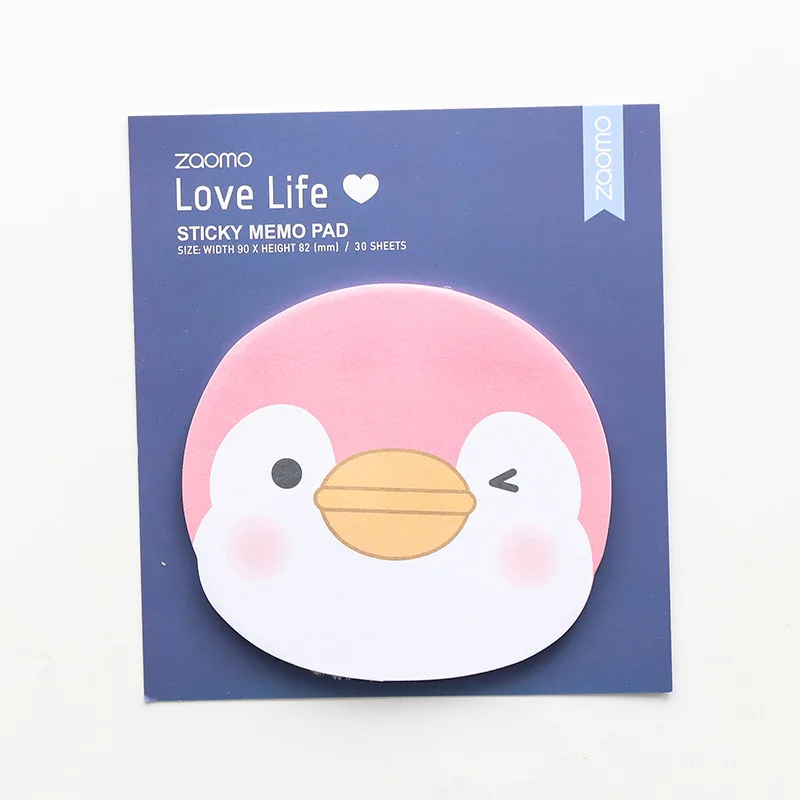 Creative Cartoon Cute Little Penguin Pattern Post-it Notes Office Learning N Times Stickers Students Supplies Stationery |