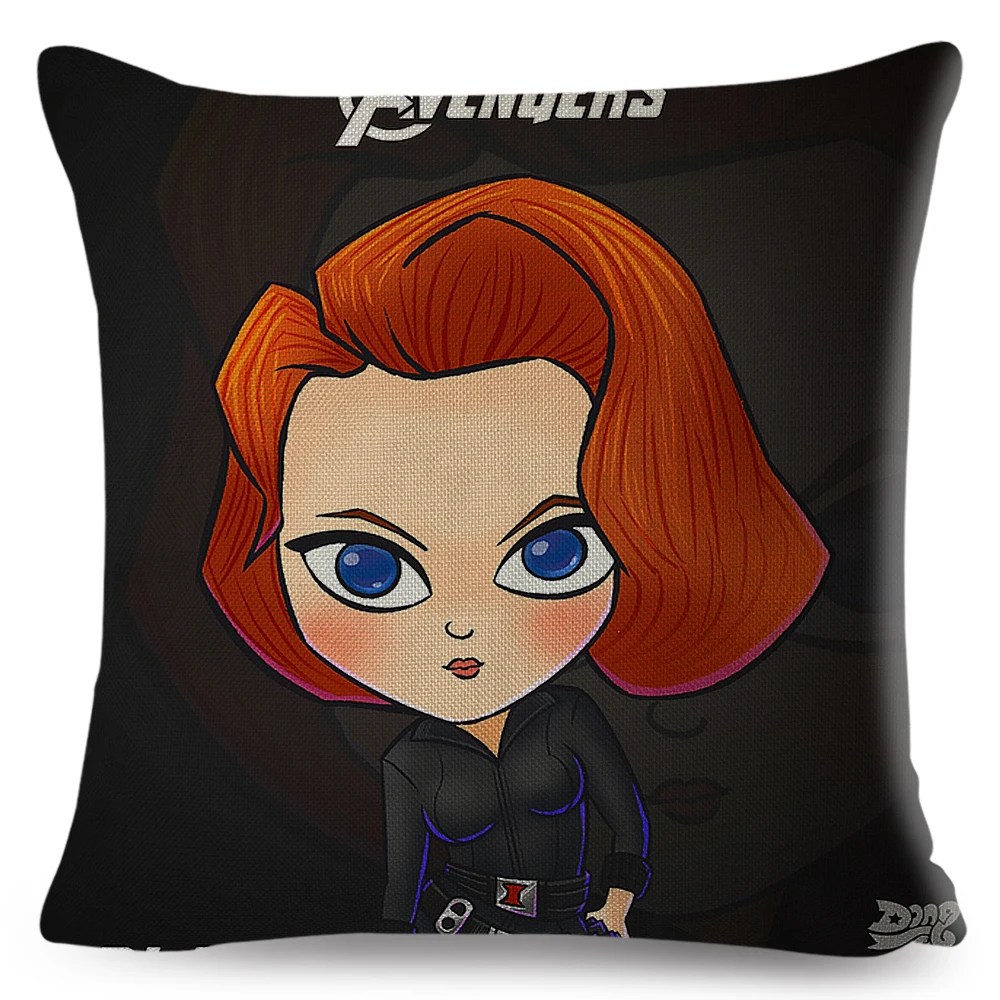 Наволочка с американским Аниме Супер-героем декоративный чехол милым мультяшным