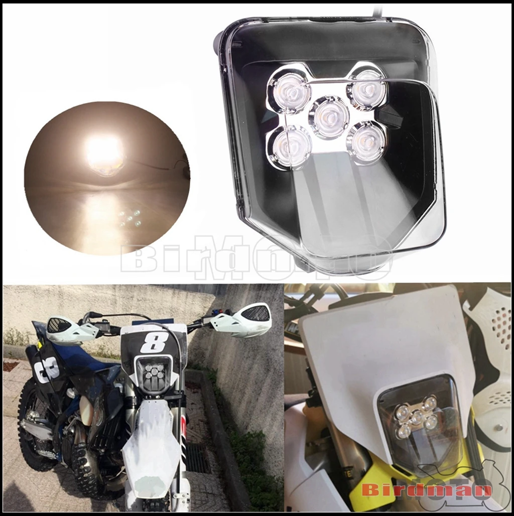 

Налобный фонарь для мотоцикла Husky TE250i 350i, светодиодный налобный фонарь, передние фары для супермото, внедорожный велосипед-внедорожник, энд...