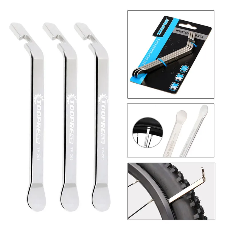 

Fashion 3 PCS Tire lever 12cm Metal Bicycle Bike Tire Tyre Lever Remover Repair Tool Tools