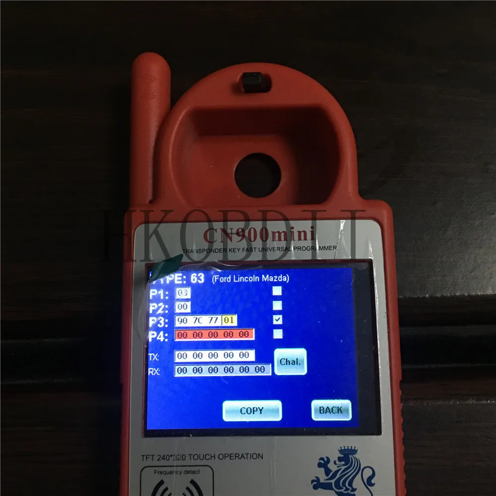 HKOBDII ID63 4D63 40/80 бит транспондер пустой чип ID83 для Ford mazda Lincoln Автомобильный ключ - Количество кнопок: 40BIT