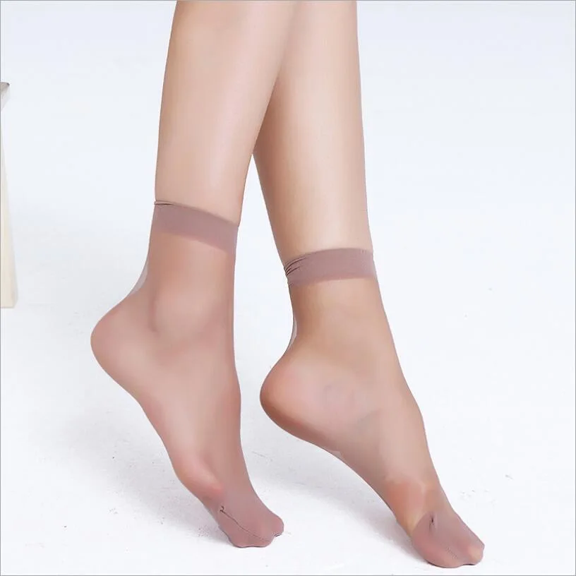 Хит продаж женские бархатные носки высокого качества летние тонкие шелковые