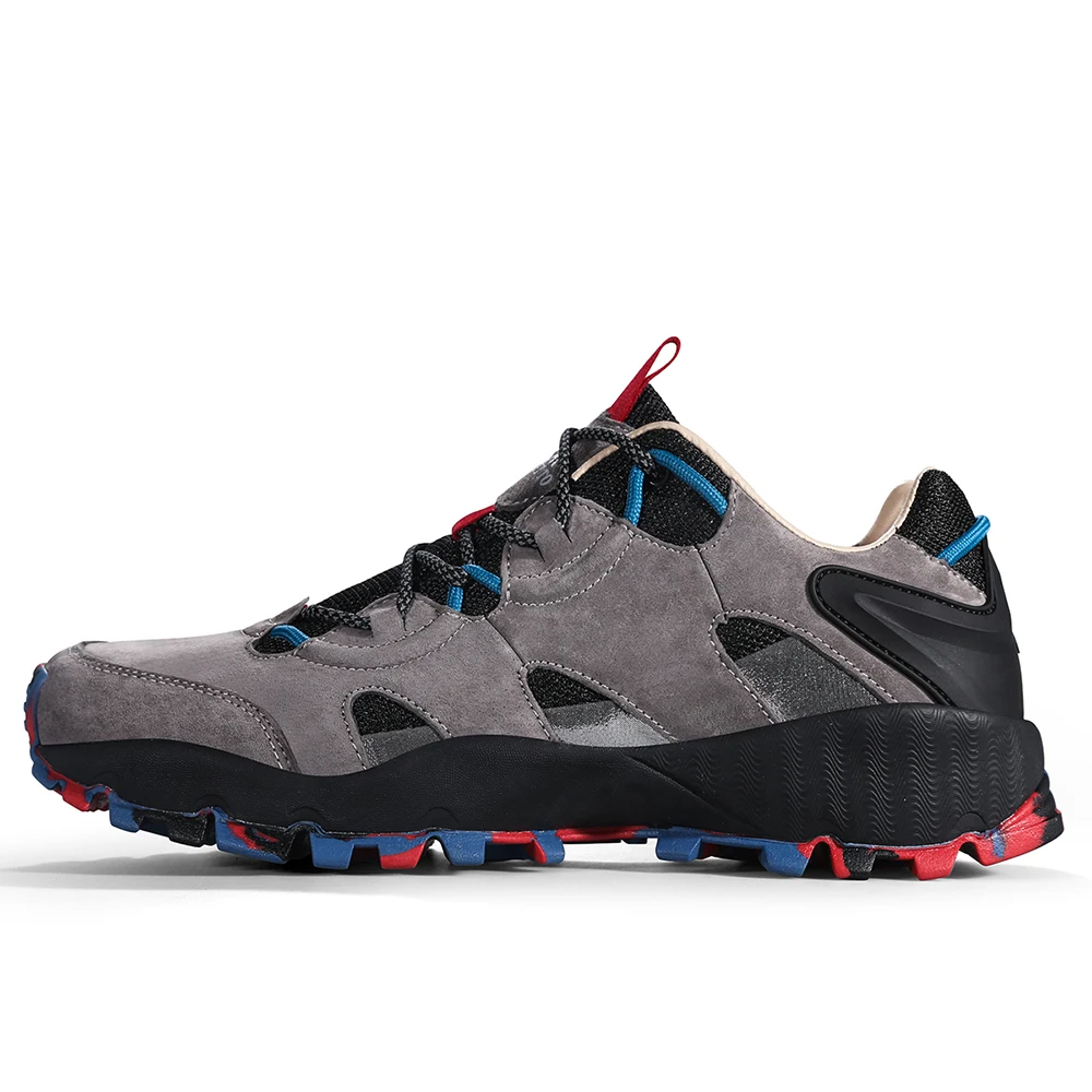 HUMTTO Hiking Shoes Men's Outdoor Leisure Trekking for Shoes Men Breathable Sport Shoes Lightweight Climbing Tourism Sneakers