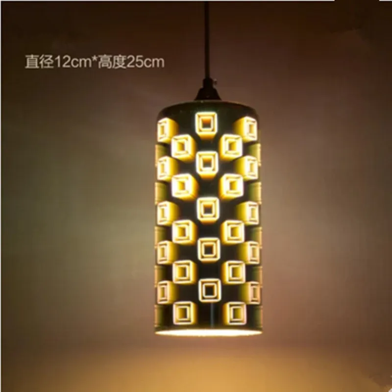 Светодиодная Подвесная лампа в классическом дизайне Цветной 3d светильник