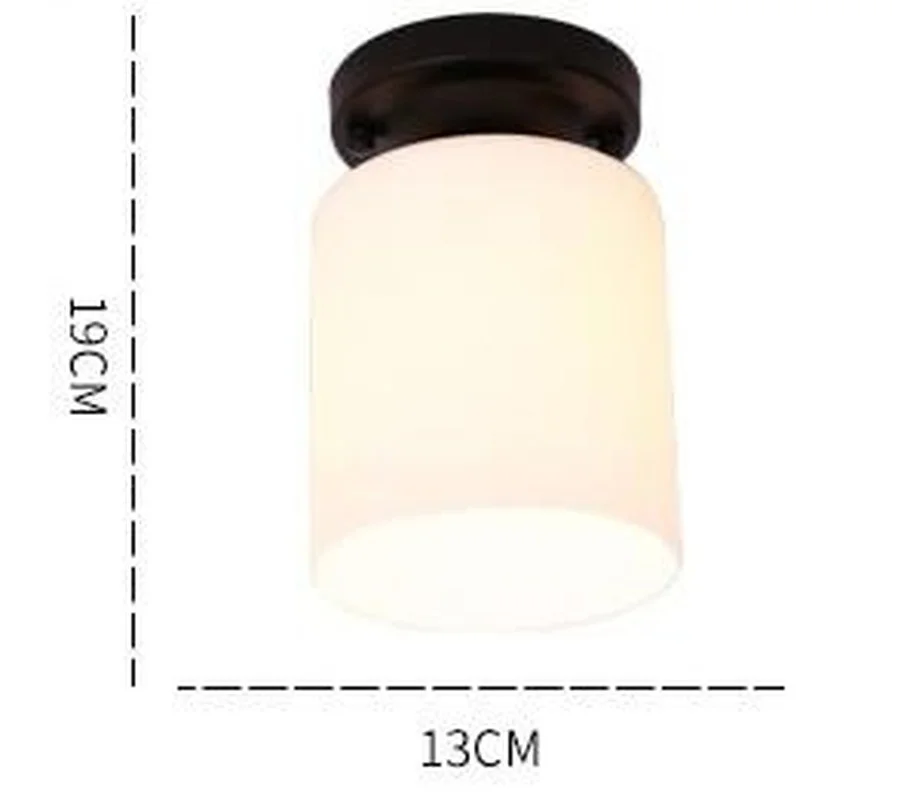 2016 American Industrial Painted Iron Round Led Chandelier Nordic Loft White Frosted Glass Pendant | Лампы и освещение