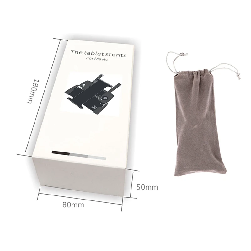 

Light Aluminum Alloy Foldable Flat Support Is Suitable for Yumavic2 / Yupro / Air2 Spark Remote Control Aluminum Alloy