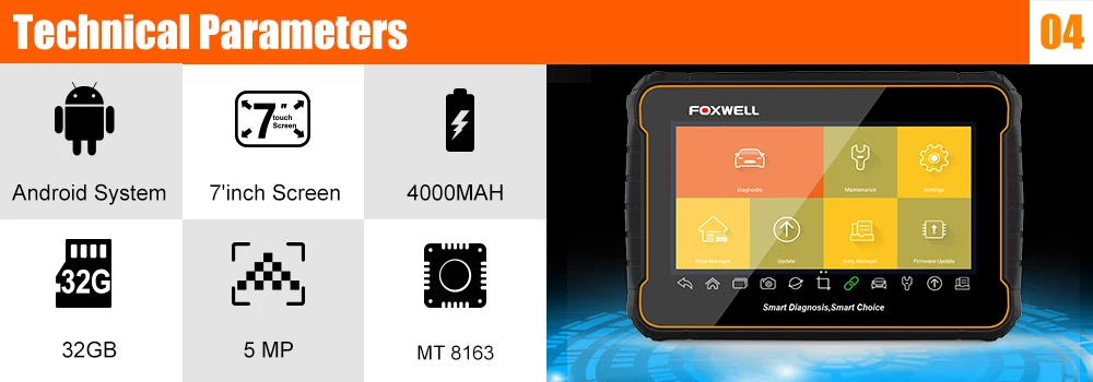 Foxwell GT60 Профессиональный OBD2 автомобильный Diangnostic Инструмент полная система подушка безопасности EPB SAS DPF масляный Инжектор Кодирование OBD Автомобильный сканер