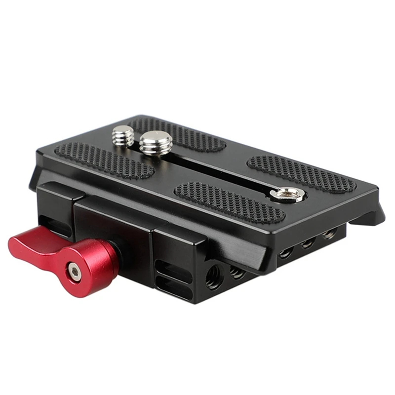 

DSLR Camera Rail Quick Release Plate Rail Pan/Tilt Quick Release Plate for Manfrotto 577/501/504/701 Tripod Stabilizer