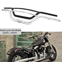 22mm 25mm motorcycle handlebar retro bike scooter handle bars for cafe racer chopper bobber xl883 xl1200 z1000 steering wheel