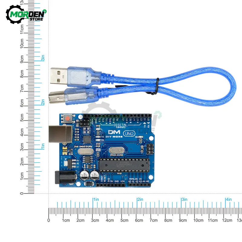 

R3 (CH340G) MEGA328P for Arduino R3 + USB CABLE ATMEGA328P-AU Development Board