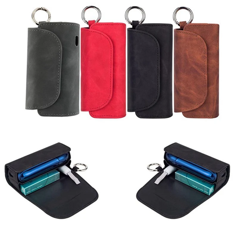 

Flip PU Leather Book Cover For Iqos 3 Double Book Cover Case Pouch Bag Holder Cover Wallet Leather Case For Iqos 3.0/ Iqos 3 Duo