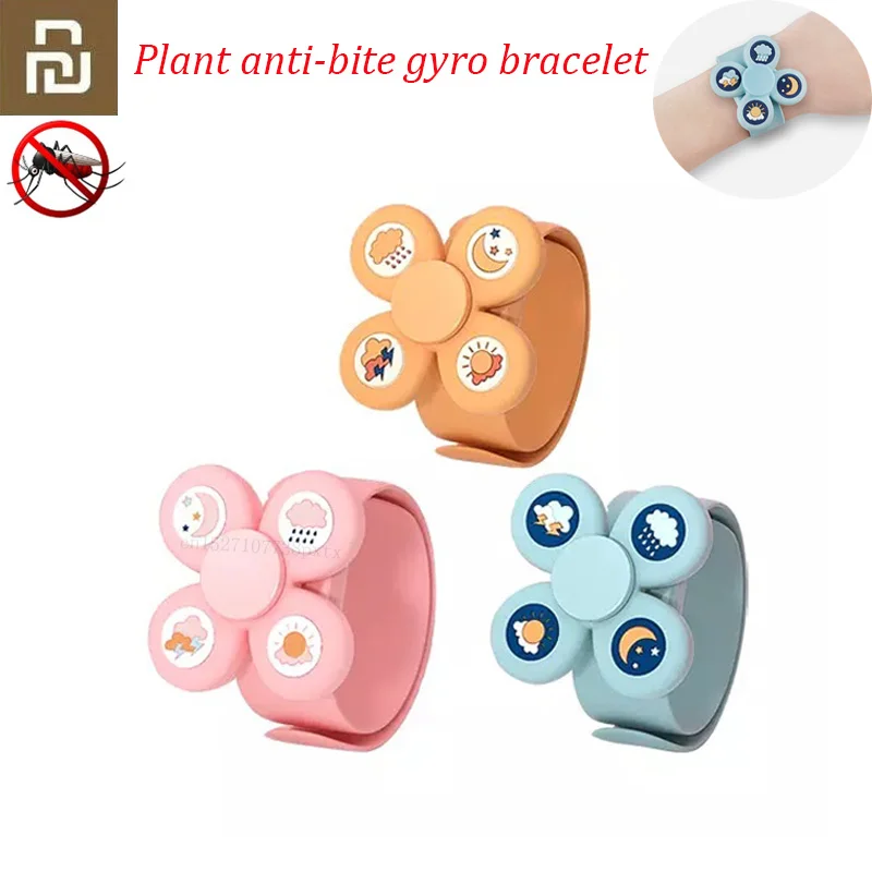 Youpin репеллент от насекомых нано браслет с технологией медленного высвобождения