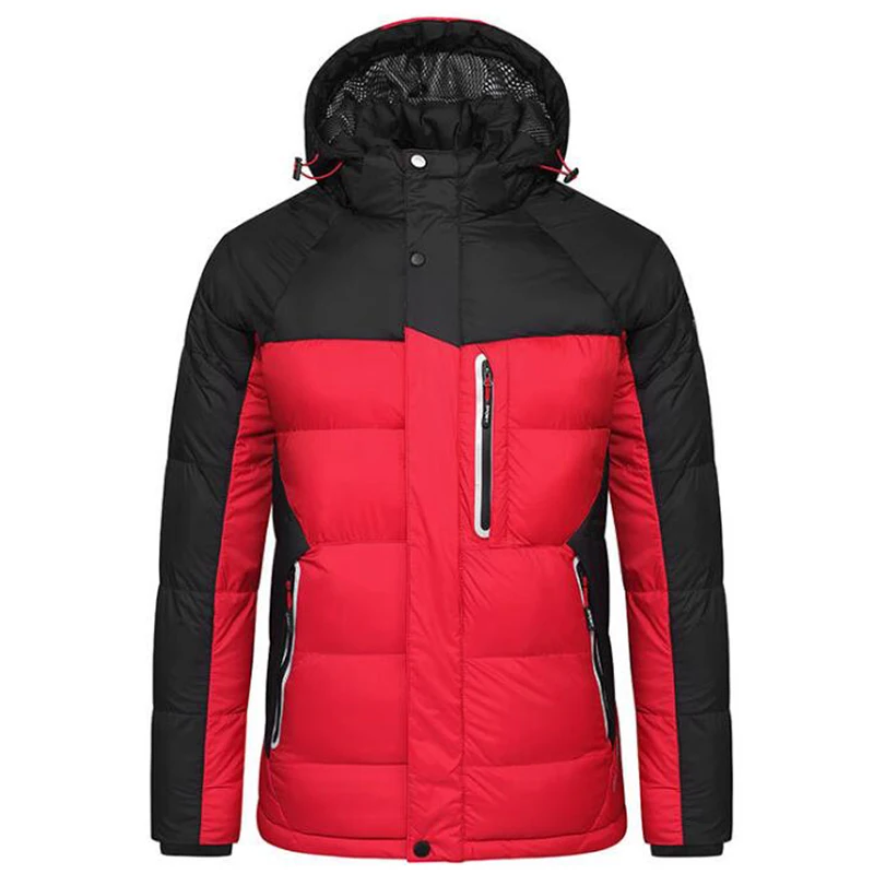 Мужская зимняя куртка с капюшоном размеры до 4XL|Мужские парки| |